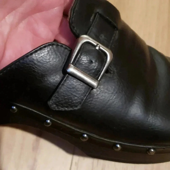 Natural Soul by Naturalizer black Clogs size 8.5 - Picture 6 of 9